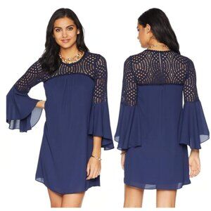 NWOT Lilly Pulitzer Amenna Bell Sleeve Lace Size 14